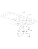Page F Diagram and Parts List for RZT-42 17AA554G755 2006 Yard Man Lawn Mower
